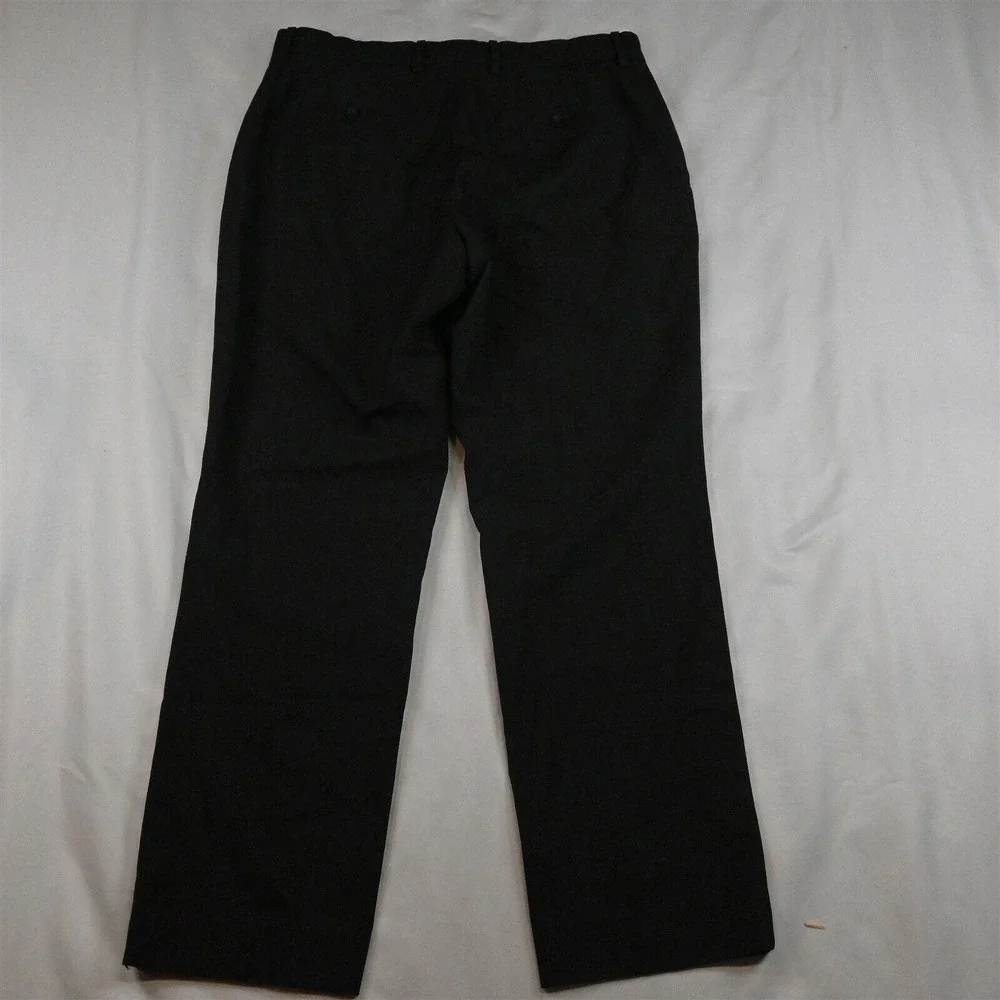 Banana Republic 32 x 30 Charcoal Gray Plaid Standard Fit Dress‎ Pants